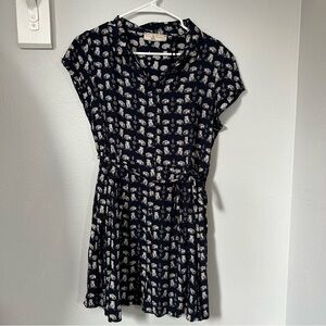 Billie & blossom Dorothy Perkins novelty animal owl fox print shirt dress